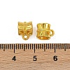 Tibetan Style Alloy Tube Bails TIBE-30047-G-NR-3