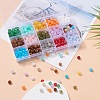 450Pcs 15 Colors Round Imitation Gemstone Acrylic Beads OACR-YW0001-19-7
