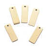 Ion Plating(IP) 304 Stainless Steel Pendants LS-STAS-I140-22B-G-3