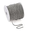 Iron Flat Double Link Chains CH-ZX009-5x3.5mm-P-3