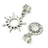 Tibetan Style Alloy Pendants PALLOY-FS00001-2
