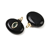 Natural Black Onyx(Dyed & Heated) Pendants LS-KK-B157-42H-10-2
