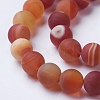 Natural Grade A Striped Agate/Banded Agate Beads Strands G-E478-03-6mm-3