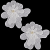 Ppolyester Thread Iron on/Sew On Patches PATC-WH20007-07B-7