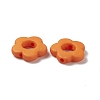 Opaque Acrylic Bead Frames OACR-H019-26-4
