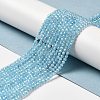 Cubic Zirconia Bead Strands ZIRC-C006-01B-08-2