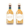 Eco-Friendly Alloy Enamel Pendants ENAM-Q437-051-NR-1
