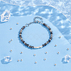 Flat Round 925 Sterling Silver Spacer Beads STER-BC0001-91B-5