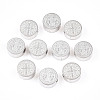 Tarnish Resistant 304 Stainless Steel Beads STAS-S079-169C-P-3