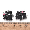 Halloween Theme Alloy and Enamel Pendants ENAM-T021-31B-02P-3