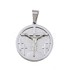 Jesus Theme 304 Stainless Steel Pendants STAS-D387-01A-P-1