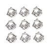 Tibetan Style Alloy Pendants PALLOY-R134-09B-RS-2
