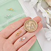 4Pcs 2 Colors 925 Sterling Silver Spring Ring Clasps STER-PH0001-98-3