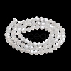 Imitation Jade Electroplate Glass Beads Strands EGLA-F029-J4mm-A06-2