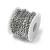 304 Stainless Steel Link Chains CHS-L029-09P-3