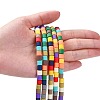 Polymer Clay Bead Strands X-CLAY-T001-C28-6