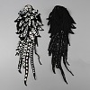 Hand Sewing Multi-Layer Flower Costume Shoulder Appliques PATC-WH0009-07B-1