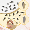 100Pcs 2 Styles Alloy Pendants FIND-SC0019-86B-3