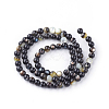 Natural Black Lip Shell Bead Strands X-SSHEL-Q298-02-2
