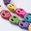 Synthetic Turquoise Beads Strands G-E456-03B-3