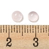 Natural Rose Quartz Cabochons G-H309-03-58-3