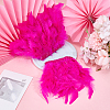 Rooster Feather Trim Clothing Cuffs Decoration AJEW-WH0696-197C-4