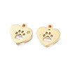 Ion Plating(IP) 304 Stainless Steel Charms STAS-L245-002G-2