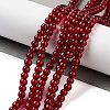 1 Strand Transparent Crackle Glass Round Beads Strands X-CCG-Q001-4mm-18-2