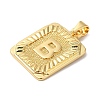 Rack Plating Brass Pendants KK-B092-42G-B-2