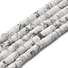 Natural Howlite Beads Strands G-Z089-A02-3