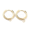 201 Stainless Steel Huggie Hoop Earring Findings STAS-P283-01D-G-1