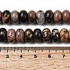 Natural Rhodonite Beads Strands G-A280-A21-03-5
