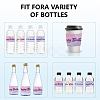1 Bag Self-Adhesive Plastic Labels Stickers DIY-CN0002-09G-4