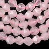Natural Rose Quartz Beads Strands G-Z119-A41-01-5