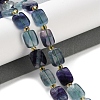Natural Colorful Fluorite Beads Strands G-H061-A11-01-2