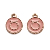 Alloy Enamel Pendants ENAM-S124-01B-11C-1