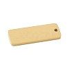 304 Stainless Steel Mirror Polished Finish Stamping Blank Tag Pendants STAS-D365-04G-2