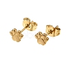 304 Stainless Steel Stud Earrings for Women EJEW-G459-01A-G-2