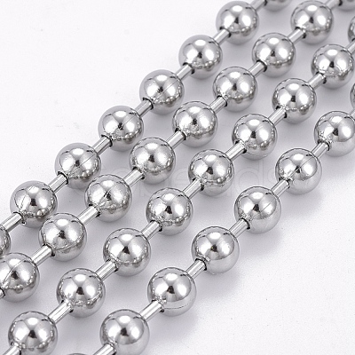304 Stainless Steel Ball Chains CHS-F009-01I-P-1
