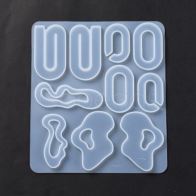 DIY Irregular Shape Pendant Silicone Molds LS-DIY-F134-08C-1