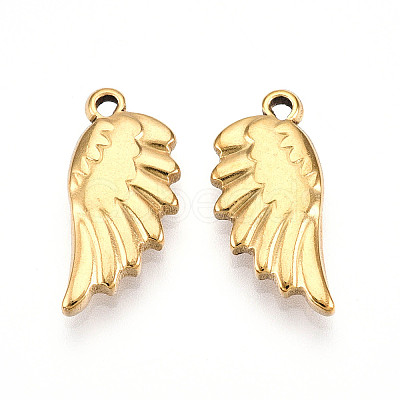 304 Stainless Steel Pendants STAS-N109-61G-1