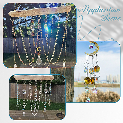 100Pcs Glass Charms GLAA-SP0001-69-1