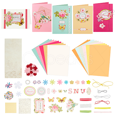 Envelope & Card Kids Craft Kits DIY-WH0021-37-1