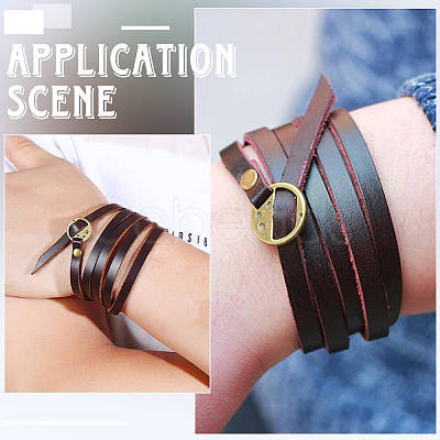 2Pcs 2 Colors Dual-use Items BJEW-CL0001-49-1