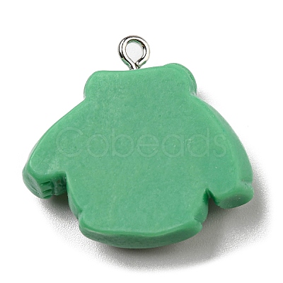 Opaque Resin Pendants CRES-D010-01D-1