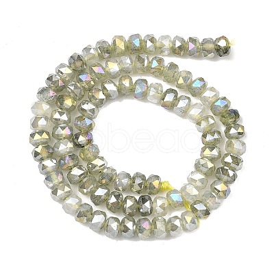 Imitation Jade Glass Beads Strands EGLA-F167-03A-08-1