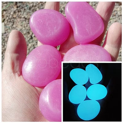 Resin Imitation Luminous Stone Display Decoration PW-WG93589-11-1