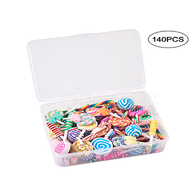 Handmade Polymer Clay Cabochons CLAY-TA0001-06-1