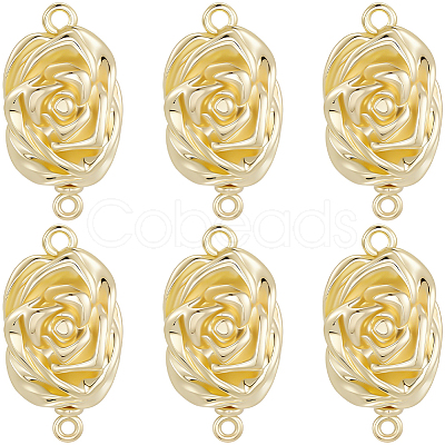 6Pcs Brass Box Clasps KK-BBC0020-08-1