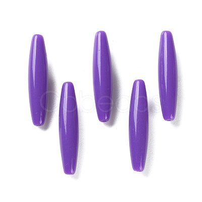 Opaque Acrylic Beads OACR-M015-14E-1